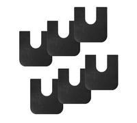 CHAKAE Lot de 6 tapis de toilettes d'apprentissage de la propreté avec intérieur réglable et absorbant, facile à régler et à nettoyer