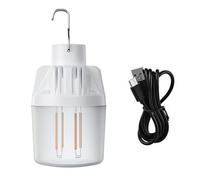 CHAKAE Lumières De Filament De Tungstènes Portables Adaptées Camping Conceptions Vent Étanche avec 4 Modes Lumière Longue Durée en Plein Air