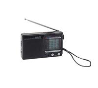 CHAKAE Multifisection Solar Hand Hands Radio Météo NOAA avec Lampes De Poche Et Puissance pour Les Urgences NOAA Météo Alertes Radio