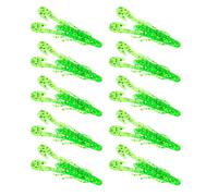 CHAKAE Paquet 10 Appâts Mous Crevettes Appâts Pêche 8cm 6g Lure Lure Swimbait Artificiel Attachement Pêche en Eau Salée