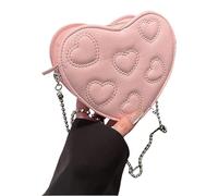 CHAKAE Sac à bandoulière en polyuréthane avec fermeture éclair pour pièces de monnaie, porte-monnaie, sac à bandoulière, sac à main tendance, sac à main, a, One Size