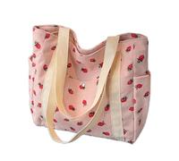 CHAKAE Sac à main à bandoulière pour femme - Sac à main multi-poches - Sac à main assorti sous les bras - Pour tous les jours - Jolie épaule fraise pour femme - Multi-poches, b, One Size