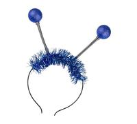 CHAKAE Serre-tête lumineux à thème bleu avec piles remplaçables - Idéal pour les fêtes d'anniversaire - Bandeau à thème bleu