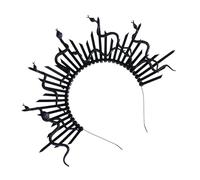 CHAKAE Serre-tête serpent gorgone pour Halloween, diadème, coiffe pour femme et fille, cosplay, carnaval, gothique