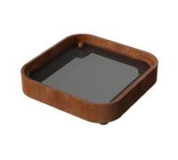 CHAKAE Support de refroidissement en bois massif pour une dissipation efficace de la chaleur - Grains naturels - Base antidérapante - Support de refroidissement en bois
