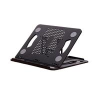 CHAKAE Support ergonomique pliable pour ordinateur portable - Réglable pour le travail collaboratif - Rangement facile - Rotatif - Réunions