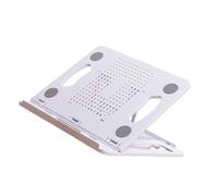 CHAKAE Support ergonomique pliable pour ordinateur portable - Réglable pour le travail collaboratif - Rangement facile - Rotatif - Réunions