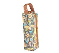 CHAKAE Trousse à crayons en forme d'animal - Jolie trousse transparente pour stylos - Porte-stylos - Joli étui transparent Capybara Esthétique, E