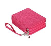 CHAKAE Trousse à crayons Organiseur de crayons de couleur Sac de rangement Porte-stylos Fournitures scolaires pour fille garçon adulte Organisateur de crayons de couleur pour fille garçon adulte