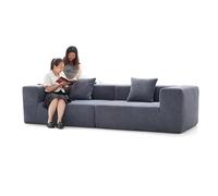 CHAKEUZND Petit canapé Amovible, Canapé Convertible en Bloc de Tofu compressé sous Vide, emballé dans Un Rouleau, Plusieurs Tailles(260 * 100 * 62cm)