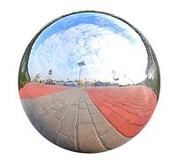 CHAKEUZND sphères de Jardin, Boule de Jardin Flottante en Acier Inoxydable, Miroir, Boule de Jardin, décoration intérieure et extérieure, Lot de 19, Tailles 25 mm à 450 mm.(32mm/1.3in)