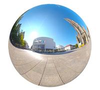 CHAKEUZND sphères de Jardin, Miroir Creux en Acier Inoxydable, Boule Flottante for Jardin, Argent, Plusieurs Tailles(19mm/0.7in)