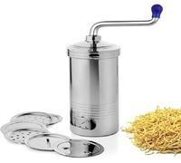 Chakli Maker/Presse Idiyappam/Murukku Machine/pour Sev, Namkeen, Nouilles, Maggi Ustensiles de cuisine en acier inoxydable 6 Jalis 1pcs.