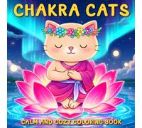 Chakra Cats Coloring Book: Healing Energy Kitty Coloring Pages for Everyone Packed With Calm Poses, Mandalas, and Soft Lines to Reduce Stress