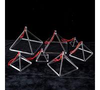 Chakra Cristal De Quartz Optiquement Clair for La Méditation De Guérison Sonore, Instrument De Musique De Guérison Sonore, avec Percuteur De Cristal(11 inch)