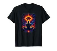 Chakra du 3ème œil Énergie Cosmique Méditation Spirituelle T-Shirt