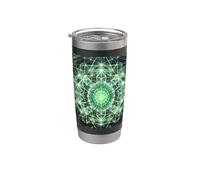 Chakra du cœur, amour et compassion Gobelet isotherme en acier inoxydable double paroi