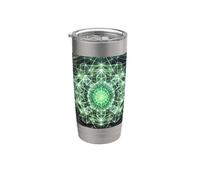Chakra du cœur, amour et compassion Gobelet isotherme en acier inoxydable double paroi