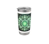 Chakra du cœur, amour et compassion Gobelet isotherme en acier inoxydable double paroi
