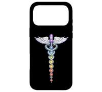 Chakra Energy Caducée Design - Éveil de la Kundalini Coque pour iPhone 17 Pro Max