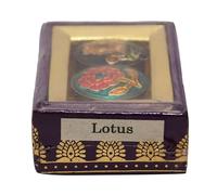 Chakra Parfum solide naturel Lotus pour femmes et hommes, fait à la main avec des huiles essentielles, végétalien et longue durée 0,14 OZ