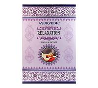 Chakra Tree Lot de 12 bâtons d'encens Masala de relaxation ayurvédique Agarbatti de qualité suprême Parfum naturel 15 g