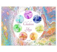 Chakra Yoga, Version française (Calendrier mural 2026 DIN A3 portrait), Calendrier CALVENDO mensuel