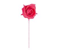 Chaks 0311-02, Set de 6 Roses diam 5cm sur tige, R