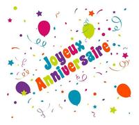 Chaks 0828, Chemin de table Joyeux Anniversaire