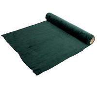 Chaks 10686, Chemin de Table Velours, Vert foncé