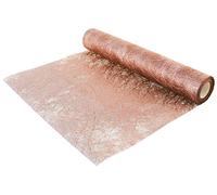 Chaks 10985, Chemin de Table Brillance Deluxe 30cm x 10m, Rose Gold
