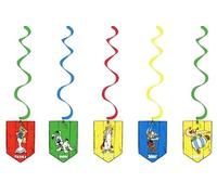 Chaks 12814-AX, Set de 5 Suspensions Swirls 60cm Astérix ®