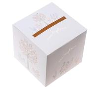 Chaks 13376, Tirelire Mon Baptême carrée en Carton 20cm