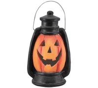 Chaks 13665, Lanterne Citrouille à anse 38cm avec Led et timer 6h
