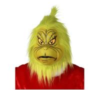 Chaks Masque Grinch Croque-mitaine Poilu Vert Adulte 13856