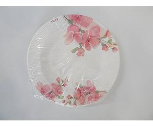 Chaks 241SK, Lot de 8 assiettes Orchidées 27CM
