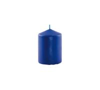 Chaks 80291-22 Grande bougie cylindrique 10 cm Bleu roy