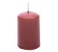 Chaks 80292-25, Petite bougie cylindrique 6cm, Terracotta