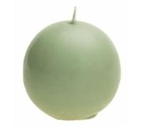 Chaks 80293-120, Bougie Boule 6cm diam, Vert Sauge