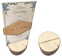 Chaks 80768, Porte-Menu Rondin bois 5-7cm avec encoche