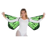 Chaks - Ailes de papillon, costume pour adulte, cape de papillon pour les festivals, le carnaval et les fêtes à thème