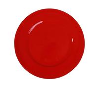 Chaks - ASSIETTE RÉUTILISABLE PRÉSENTATION 33CM ROUGE