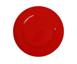 Chaks - ASSIETTE RÉUTILISABLE PRÉSENTATION 33CM ROUGE