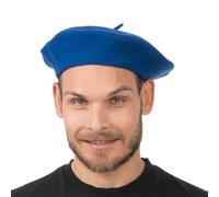 Chaks - béret pour adulte, style français classique, béret en laine, chapeau de peintre pour carnaval, fête à thème