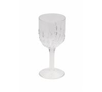CALICE MAIN SQUELETTE 7.5X17.5CM TRANSPARENT- DECORS DE TABLE HALLOWEEN