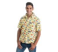 Chaks - Chemise de fête, tenue vintage des années 90, chemise homme pour festival, carnaval, été