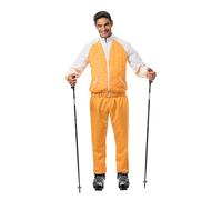 Chaks - combinaison de ski pour adultes, veste et pantalon, combinaison de neige des années 80, costume pour après-ski, carnaval, fête rétro