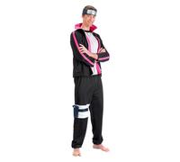 Chaks - Costume Boruto Uzumaki pour homme, tenue officielle Boruto, ensemble anime 5 pièces pour carnaval, cosplay et Comic Con