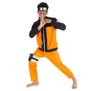 Chaks Déguisement Naruto Adulte Licence Officielle Orange Taille S