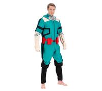 Chaks Costume Deku pour homme, tenue officielle My Hero Academia, combinaison Izuku Midoriya avec accessoires pour carnaval et bande dessinée